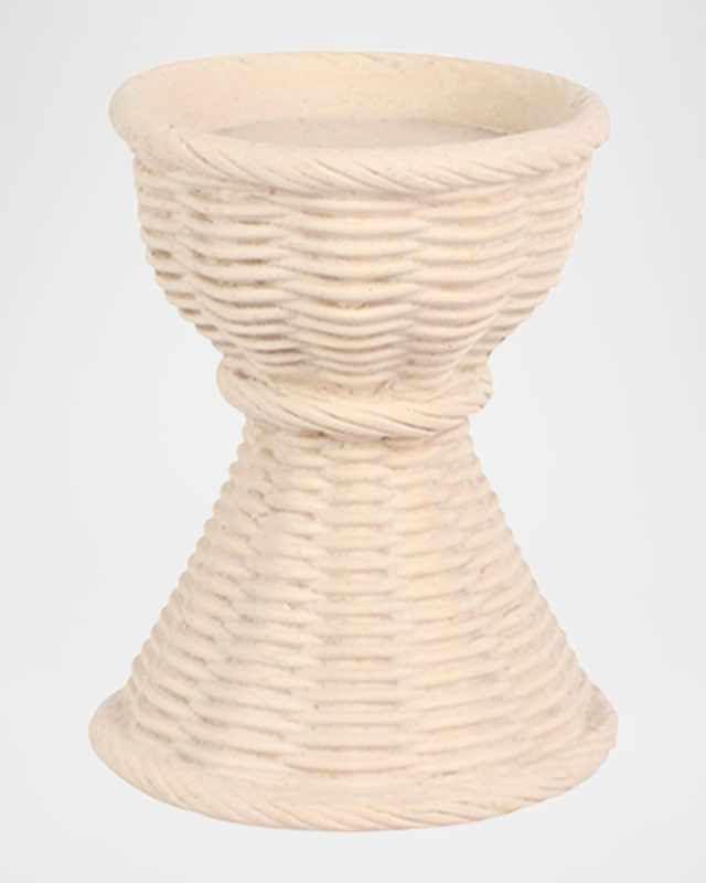 Casa Ivory Candlestick Holder